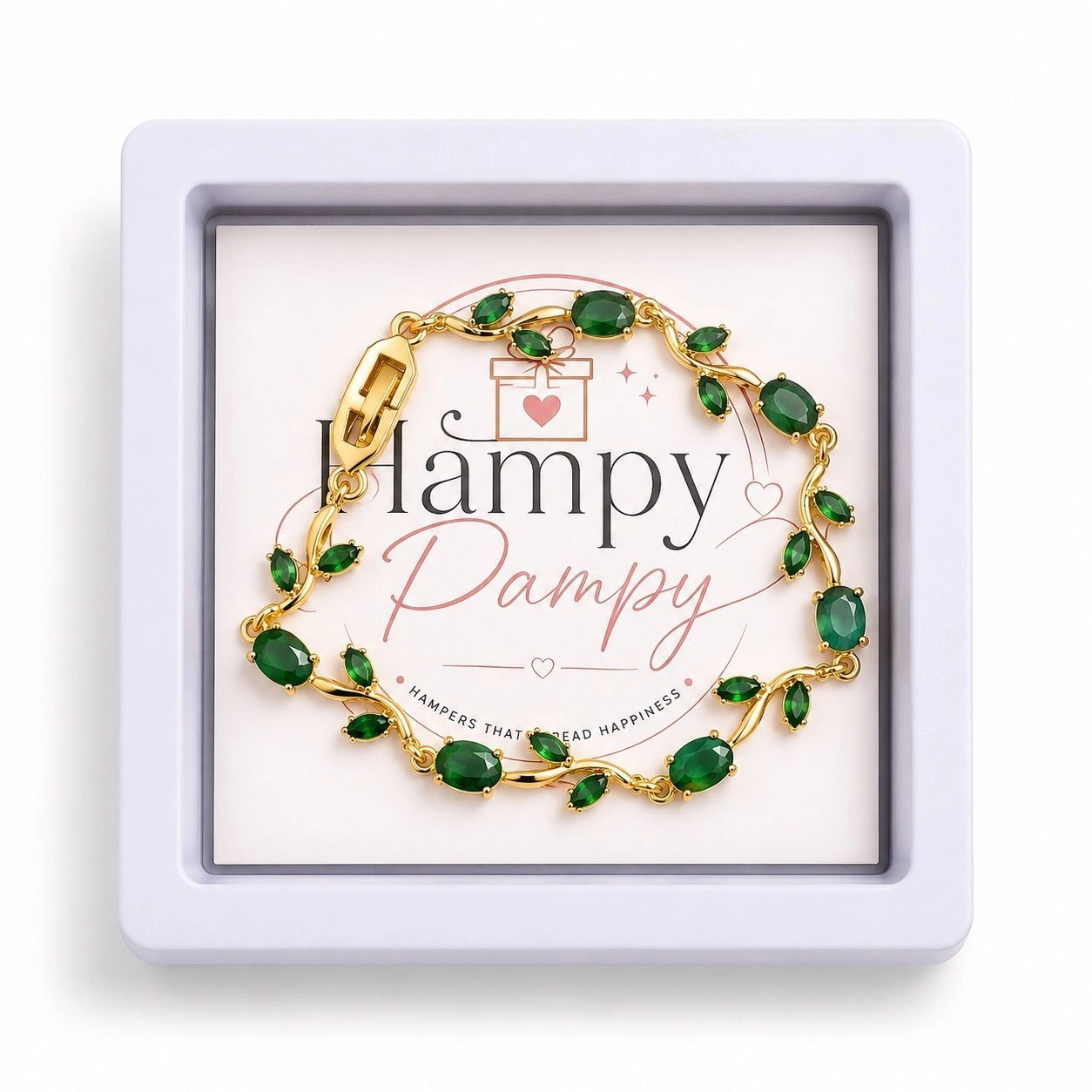 Green Tulip Bracelet