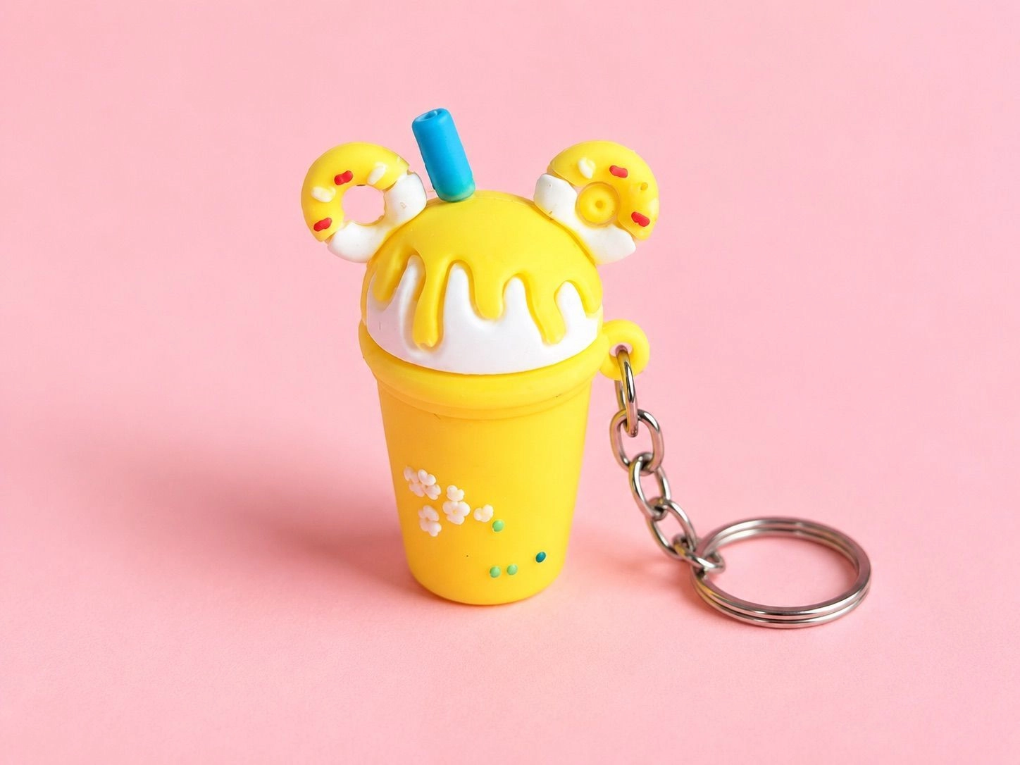Sunny sip keychain