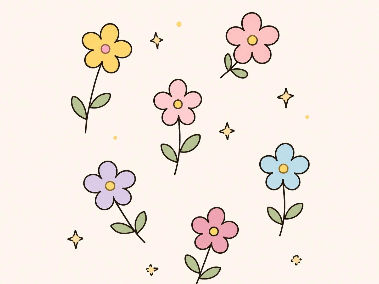Floral card