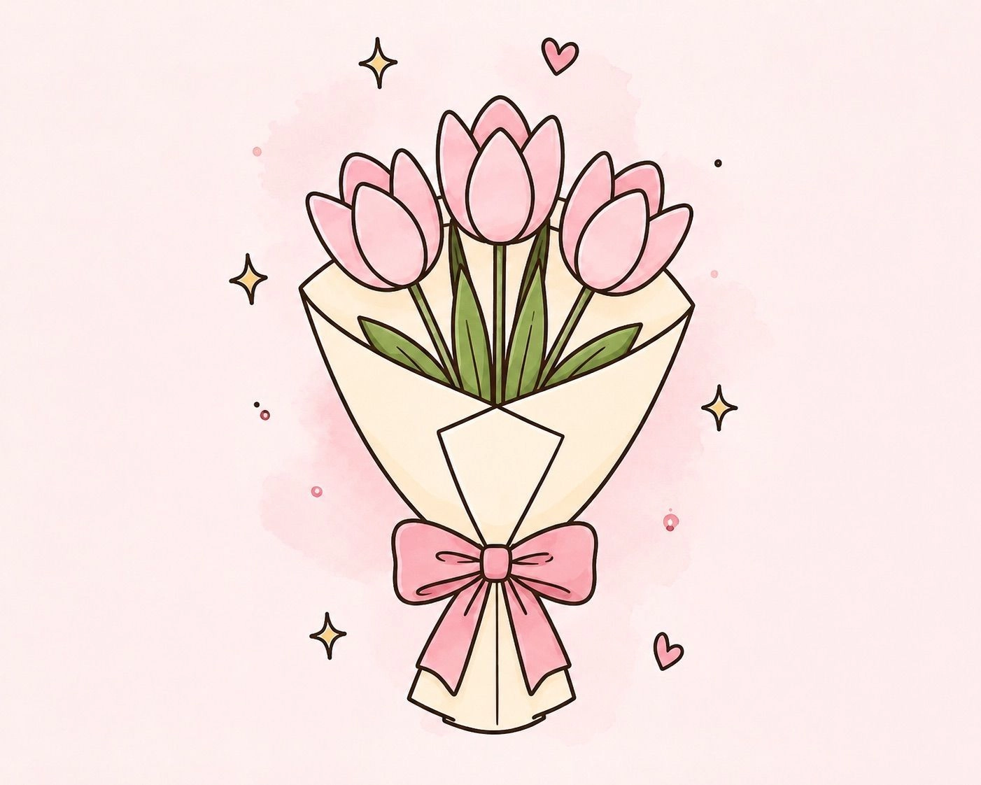 Tulip bouquet