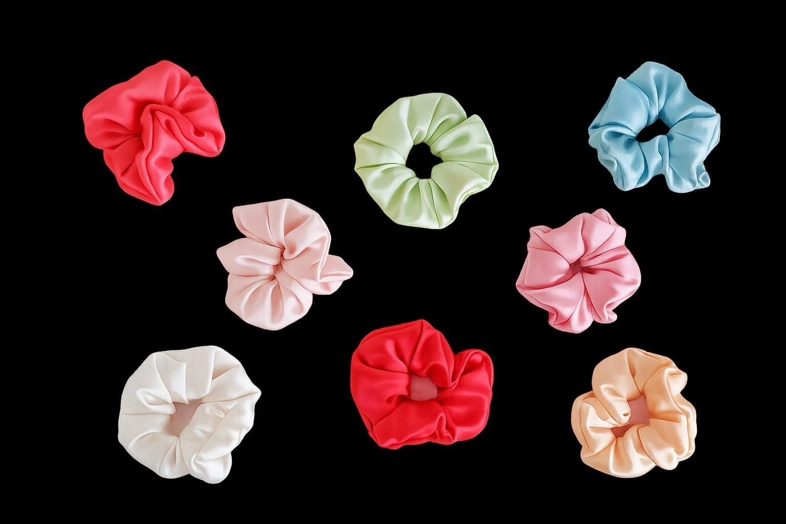 Satin scrunchie  ( 1 each )