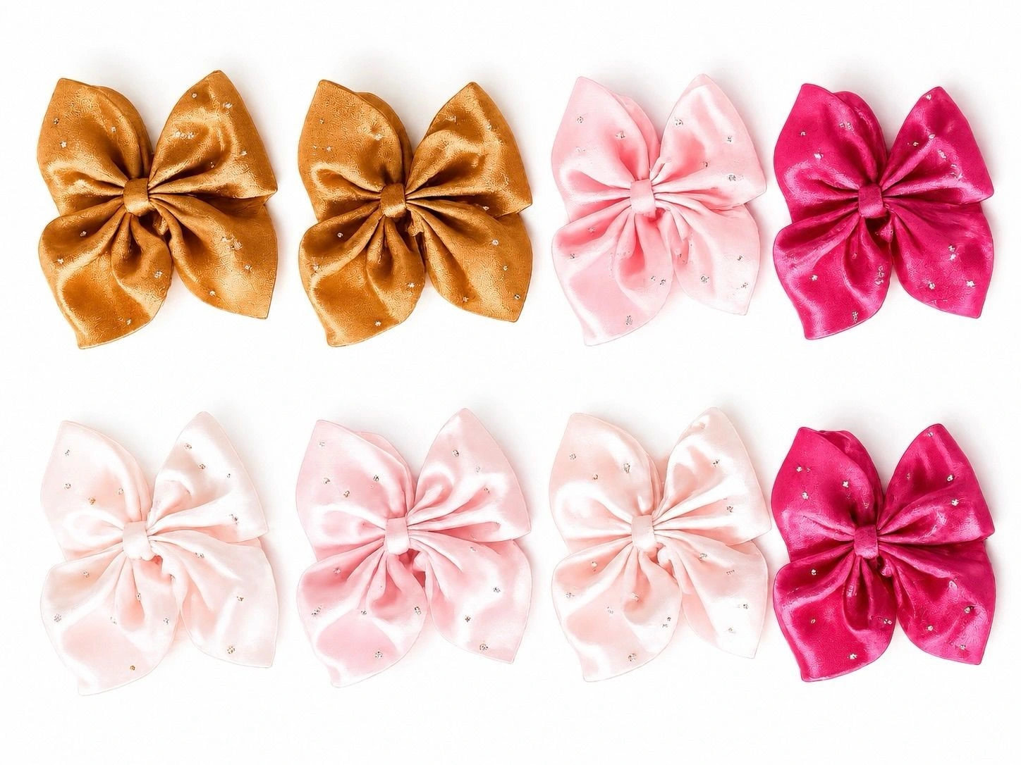 Mini Bow clip ( each pair)