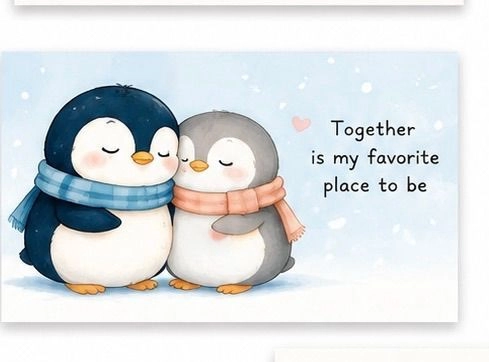 Together is my favourite place card