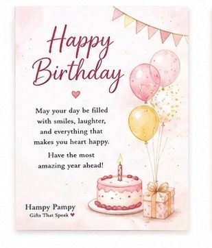 Happy birthday card