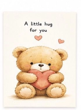 Hug card