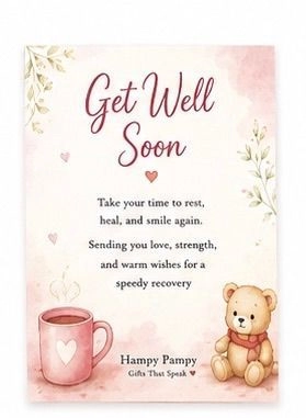 Get well soon card