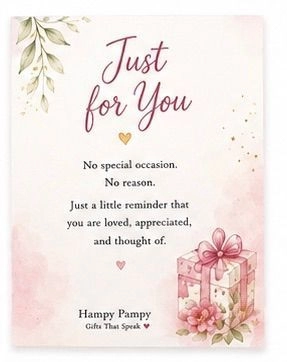 Just for you card