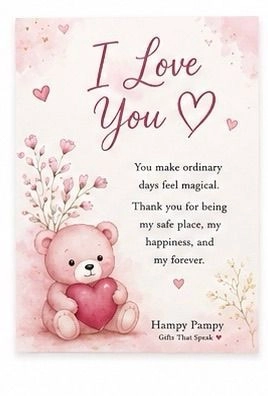 I love you card