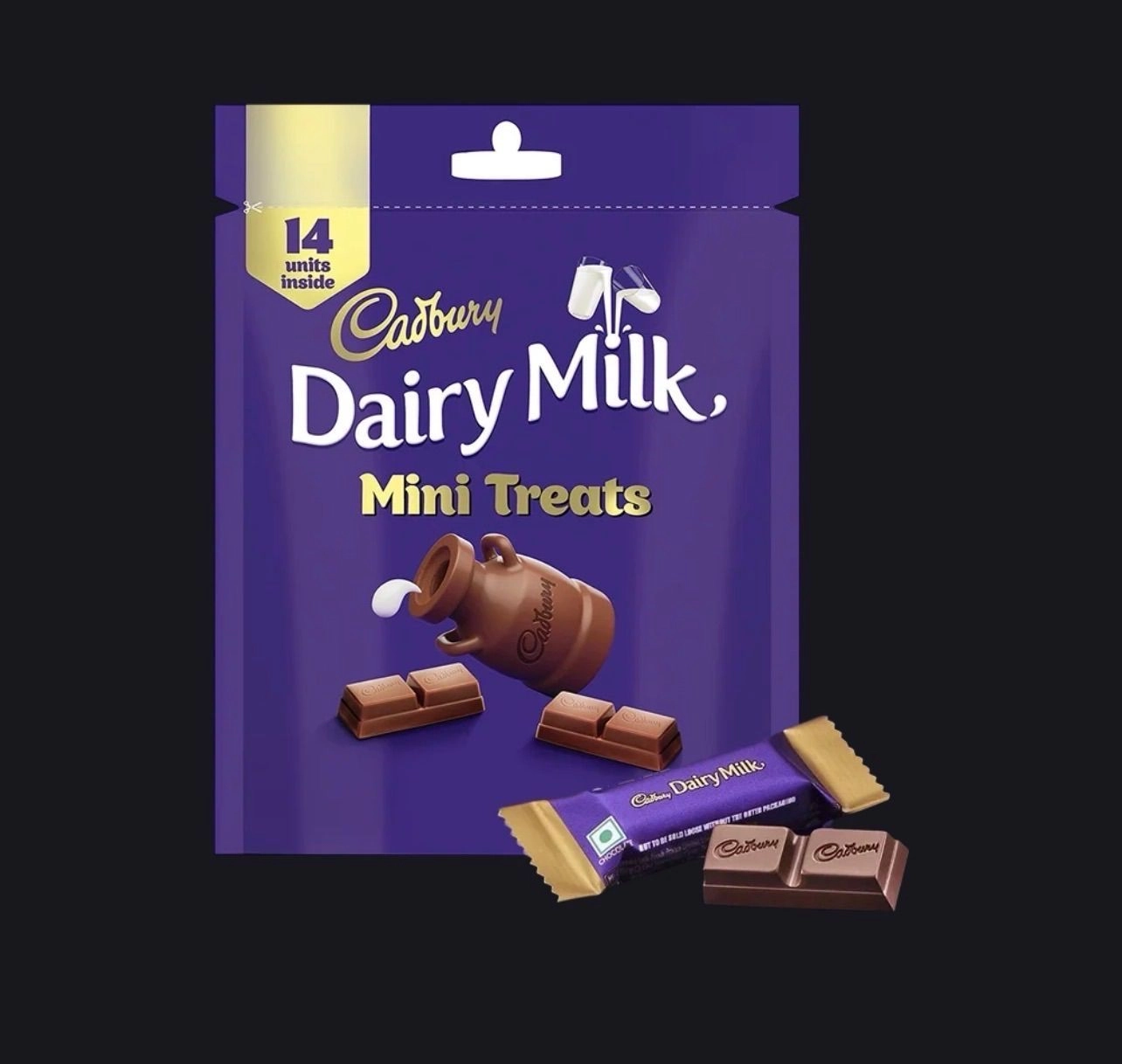 Dairy milk mini treats