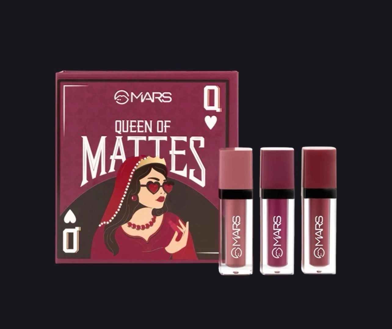Mars matte lipstick