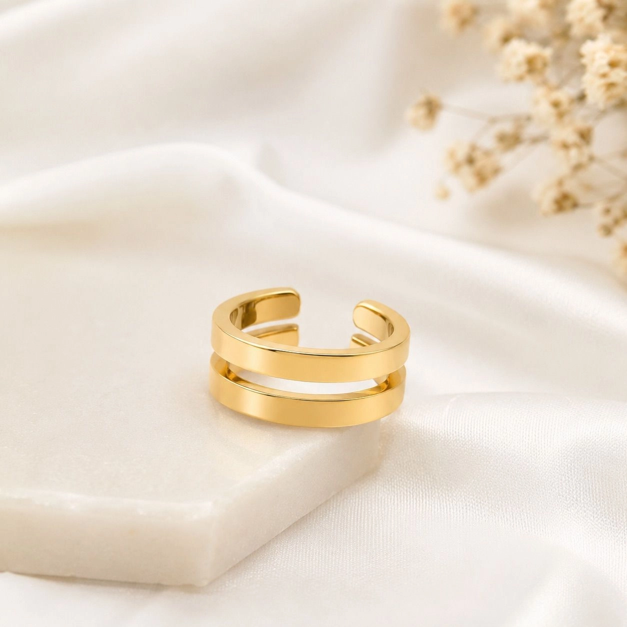 Twin band Ring