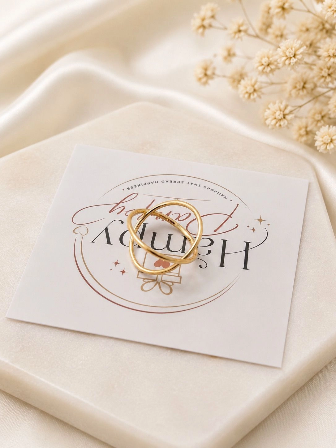 Golden orbit ring