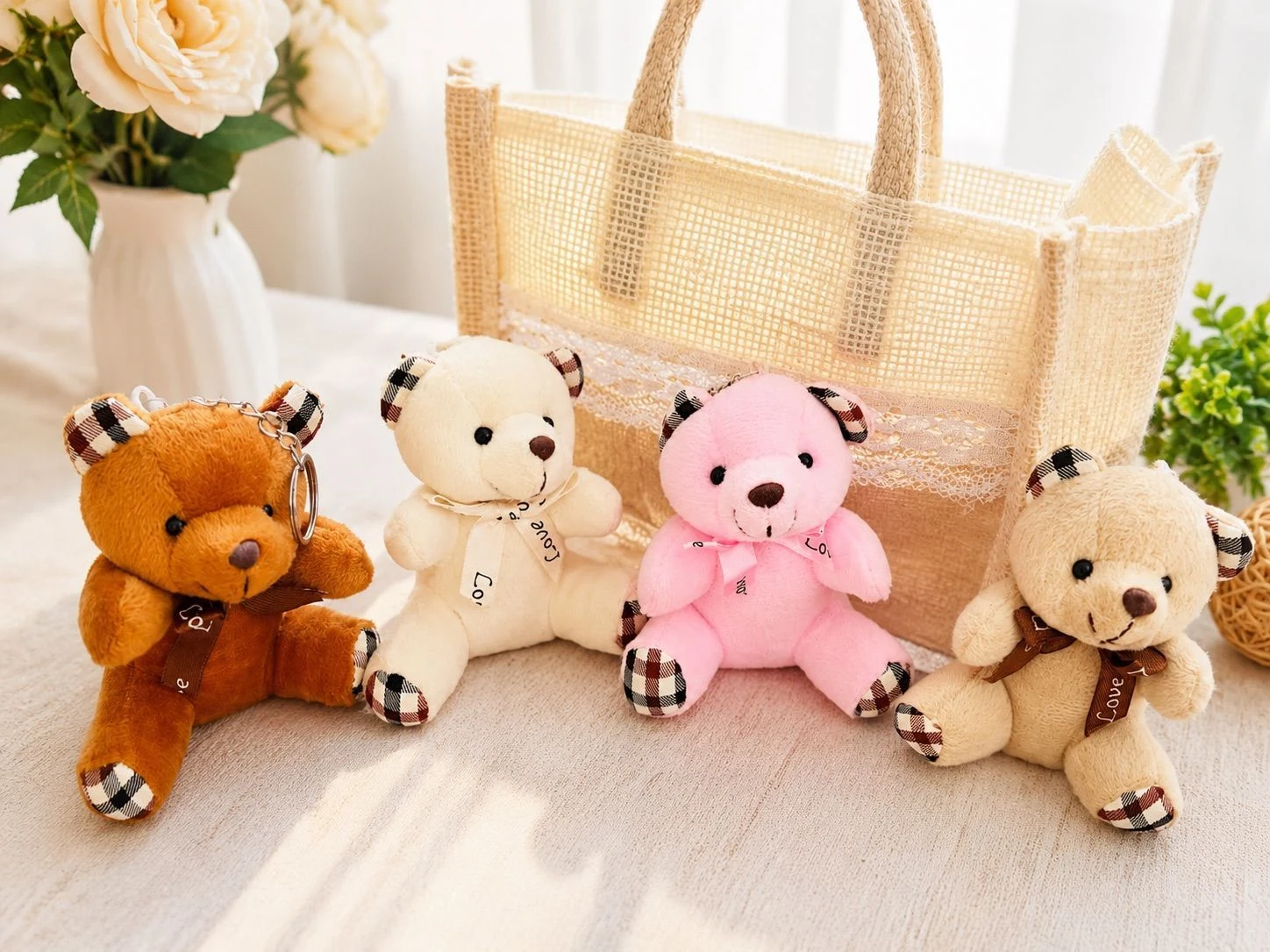 Mini cuddle teddy bear( 1 each )