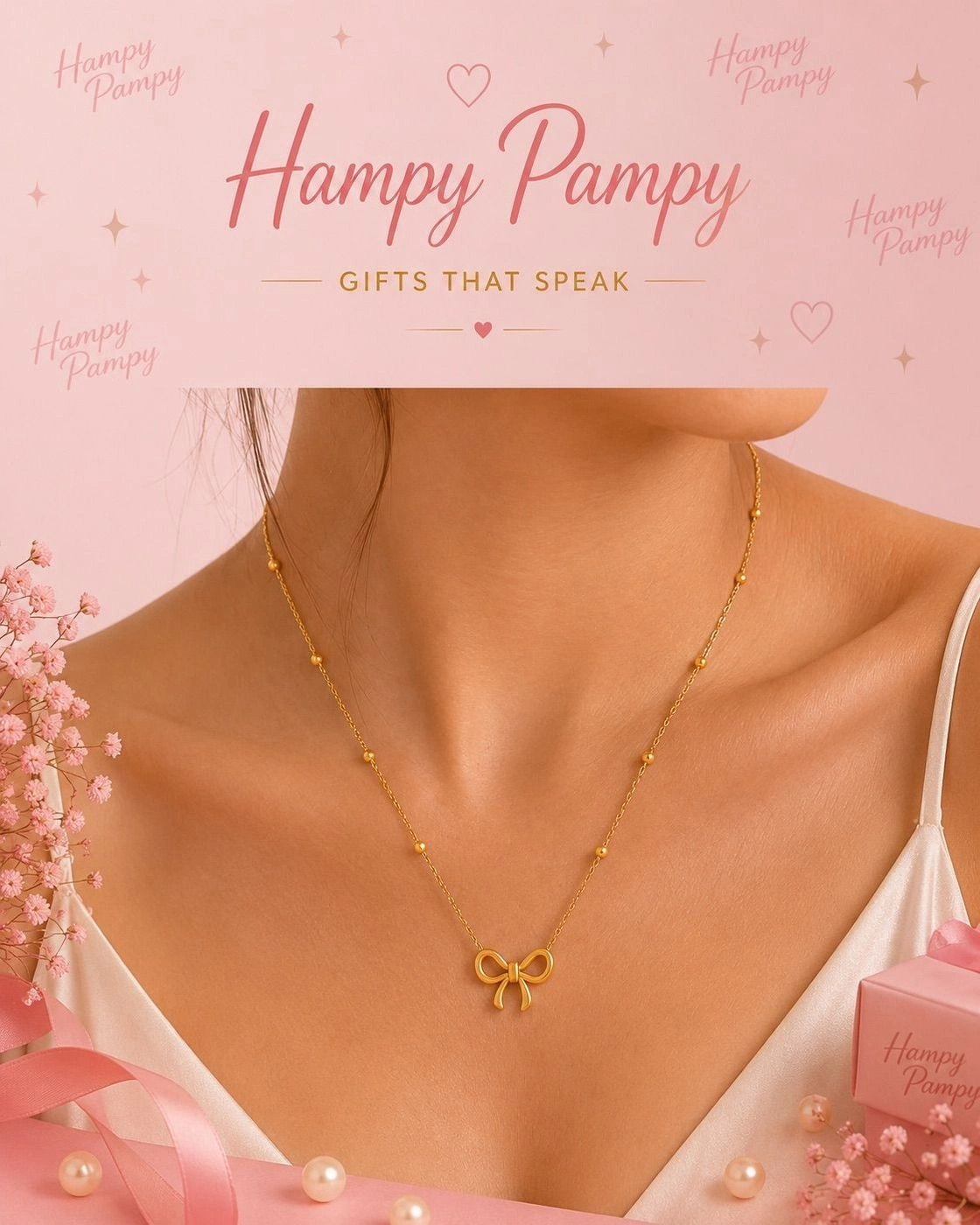 Bow Beauty pendant