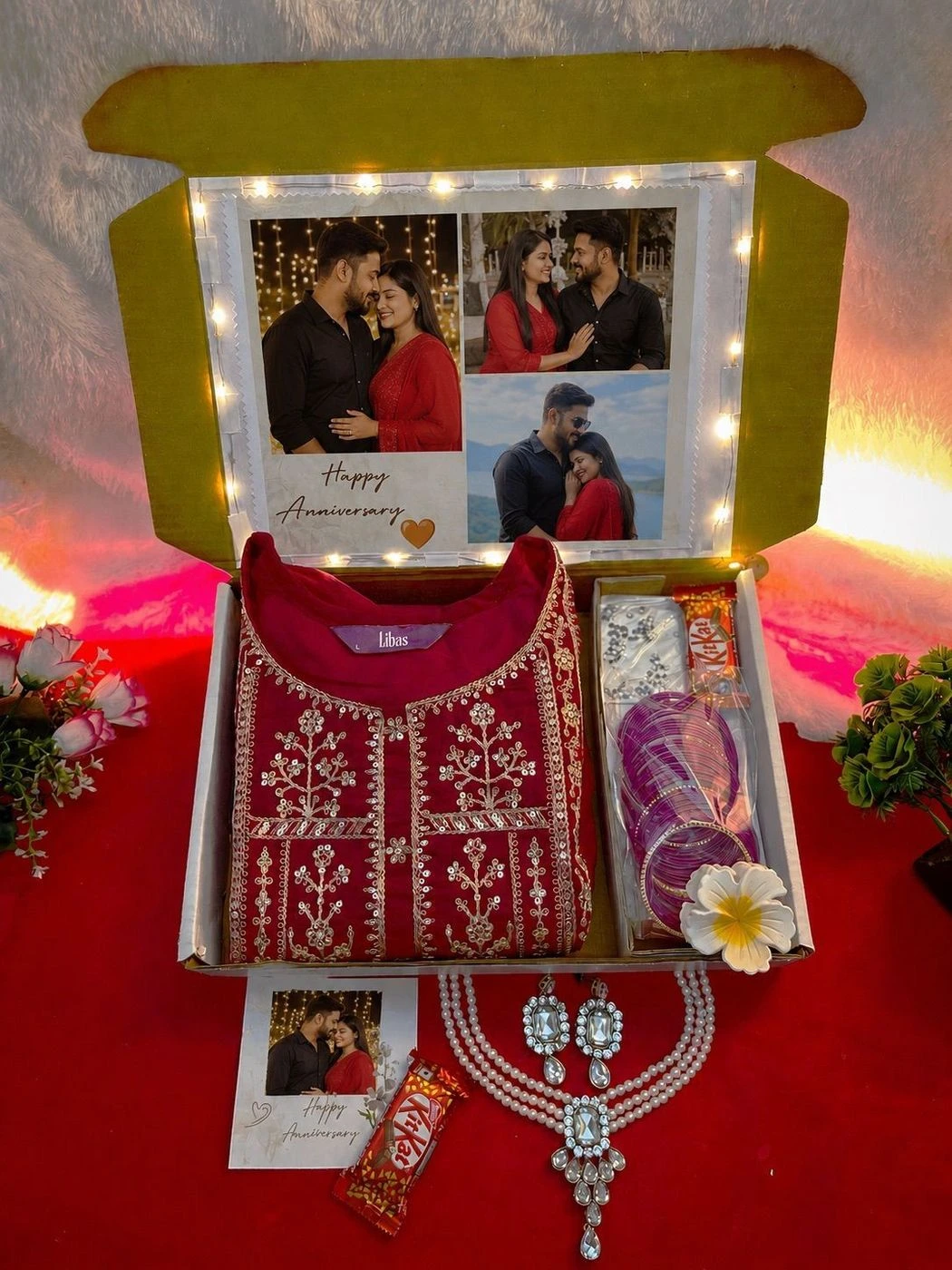 3 pis set with lightning box