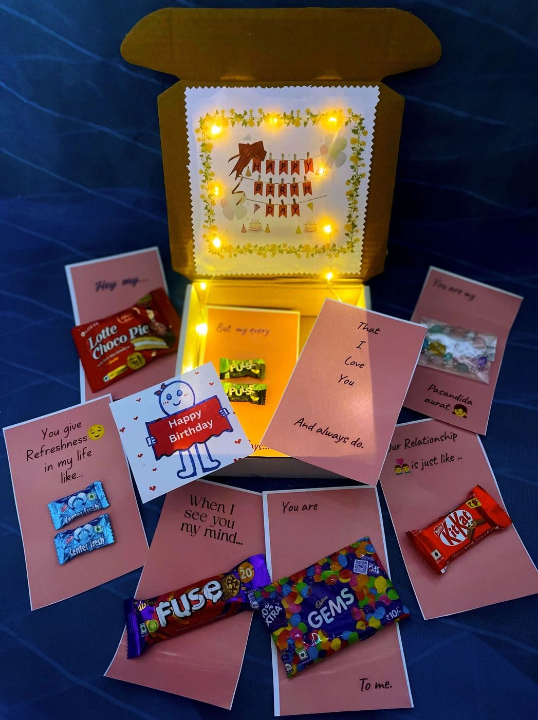 Birthday gift hamper