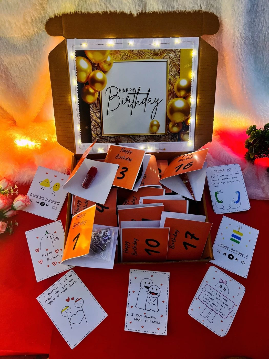 16 to 18 th birthday gift hamper