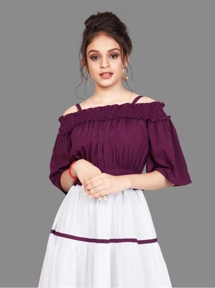 Aqil casual Regular Viscose Rayon Dress 4