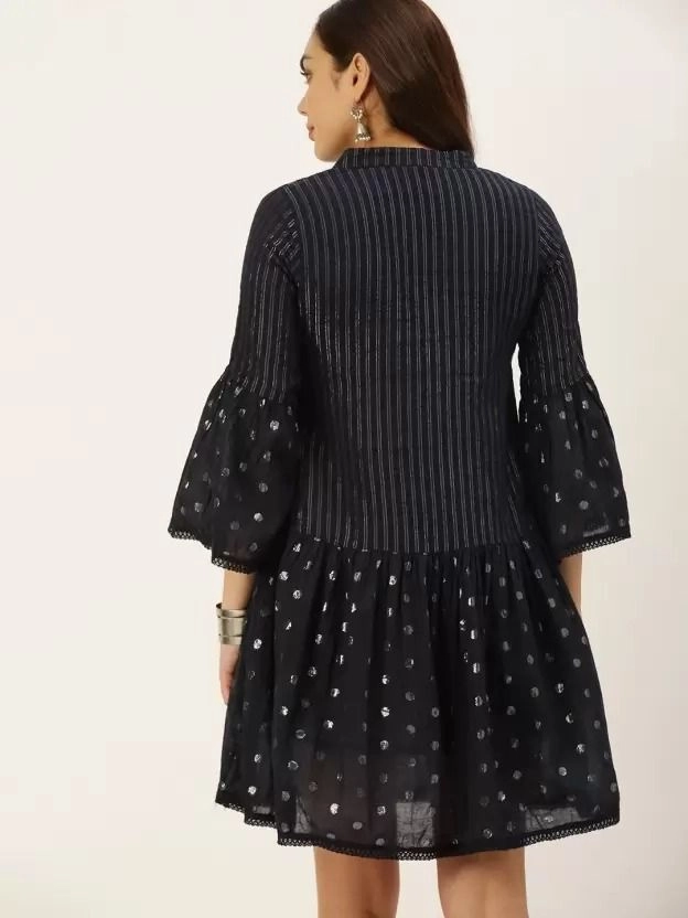 Aqil Cotton Casual Regular Dress 3