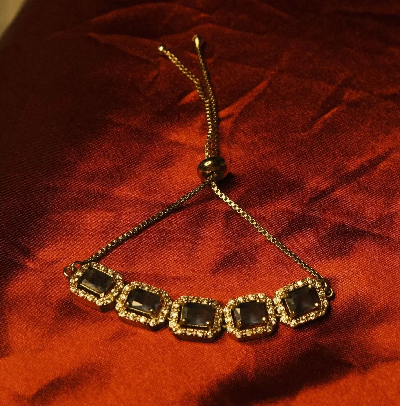 Violet Stone Bracelet 1