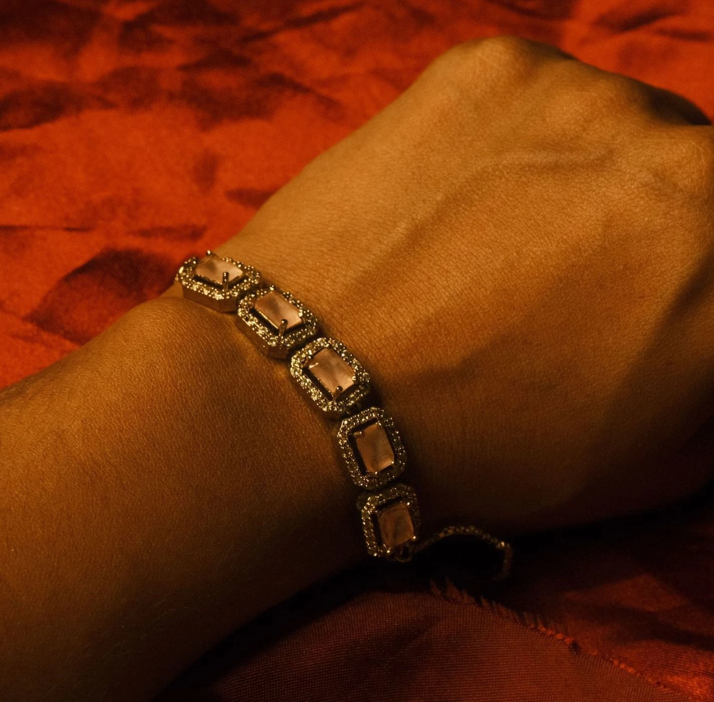 Pink Stone Bracelet 2