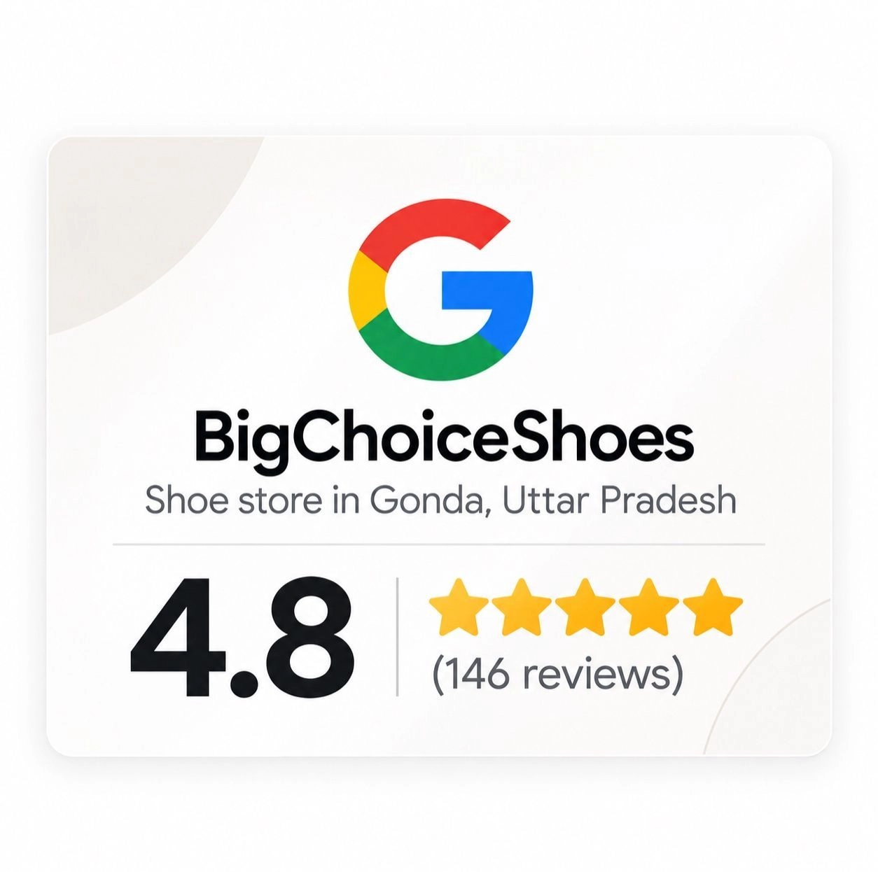 4.8/5 on Google ⭐️ 