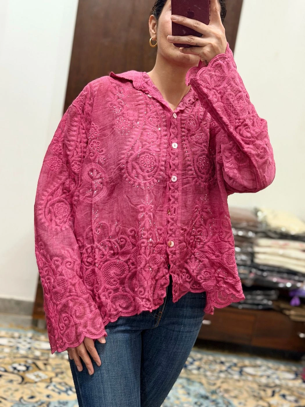 Premium Embroidered Boho Shirt 2