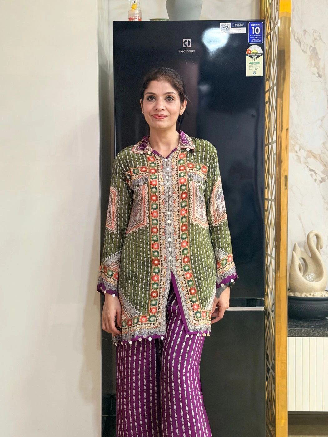 Premium Printed Crape Co-ord Set 2