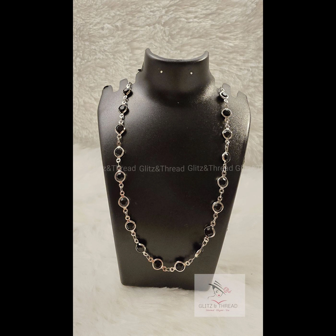 Full Beaded Black Chain