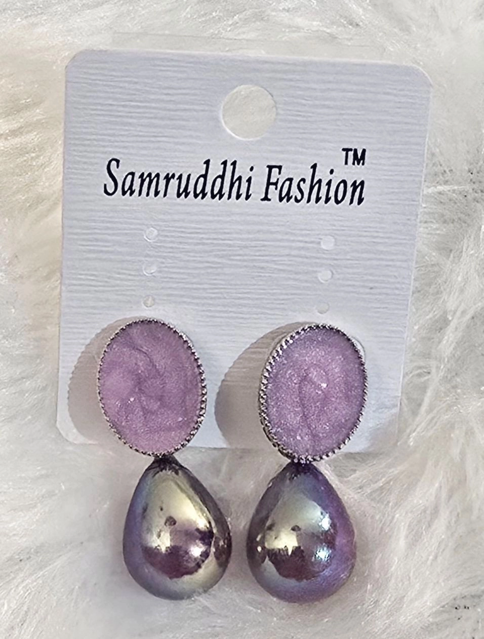 Teardrop Dangle Earrings 2