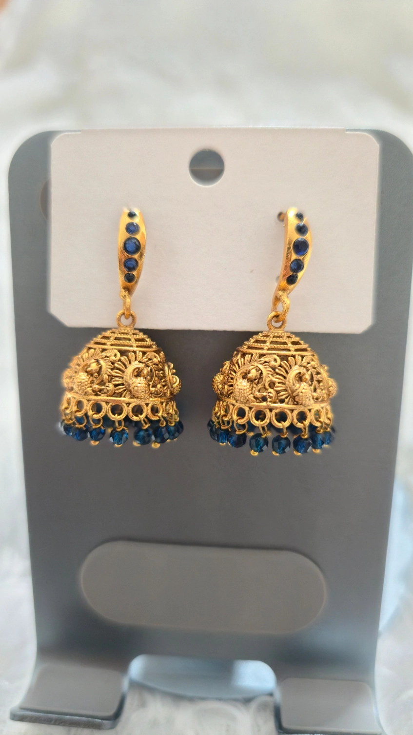 Neelanjana Peacock Jhumka ✨