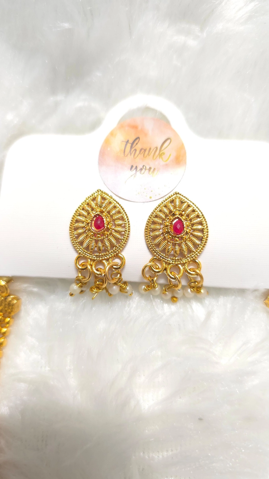 Rajsi Pearl Pendant Set ✨ 3