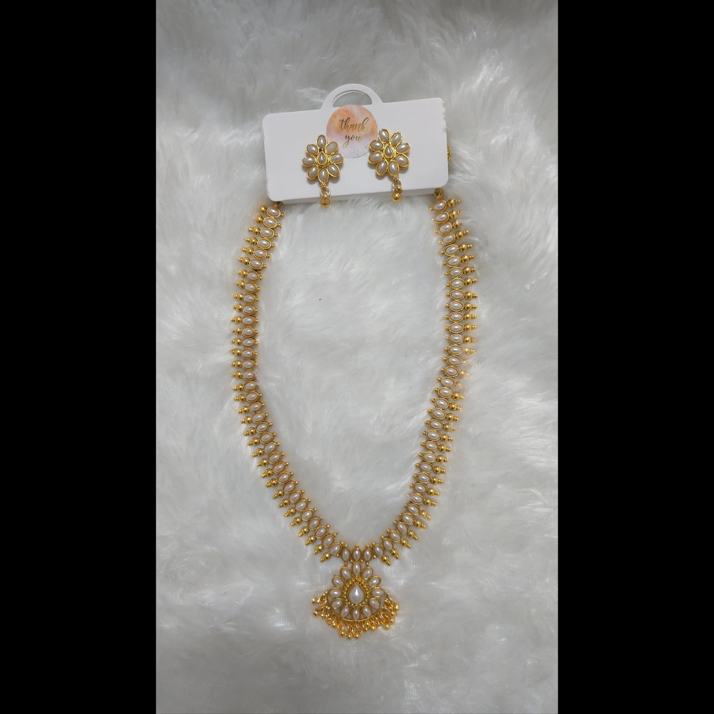 Pearl Blossom Necklace Set ✨ 1