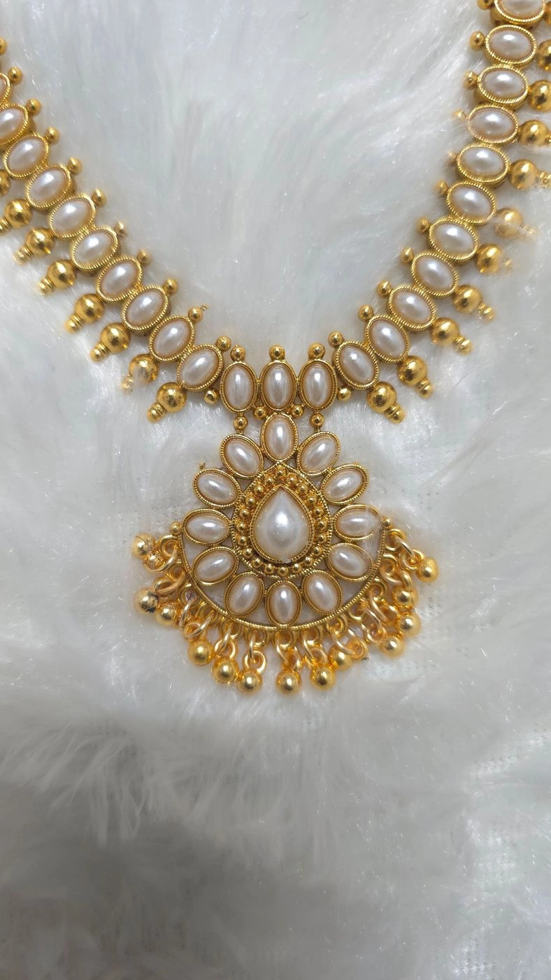 Pearl Blossom Necklace Set ✨ 2