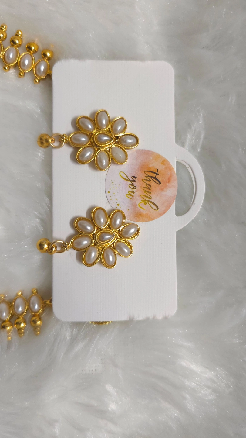 Pearl Blossom Necklace Set ✨ 3
