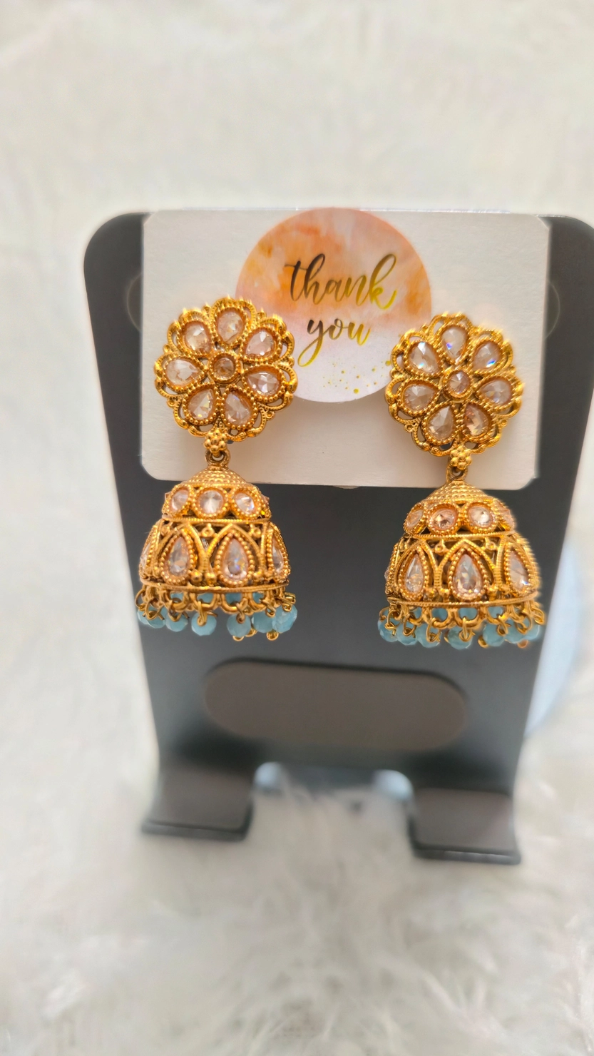 Celeste Bloom Jhumka💫