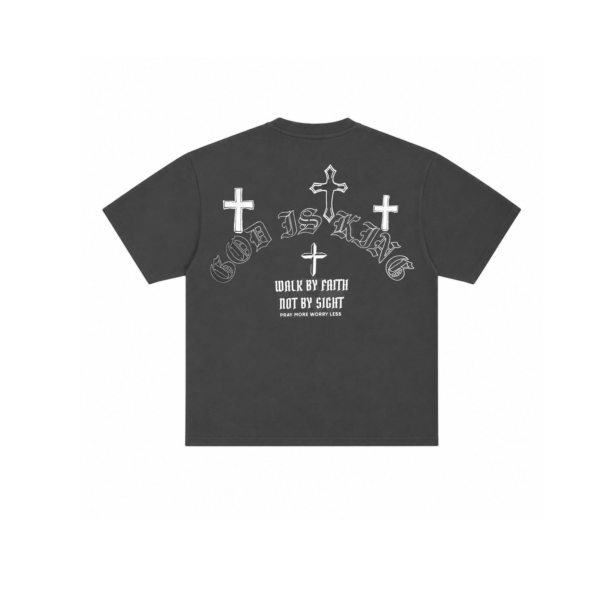 Grey Cross Tee 2