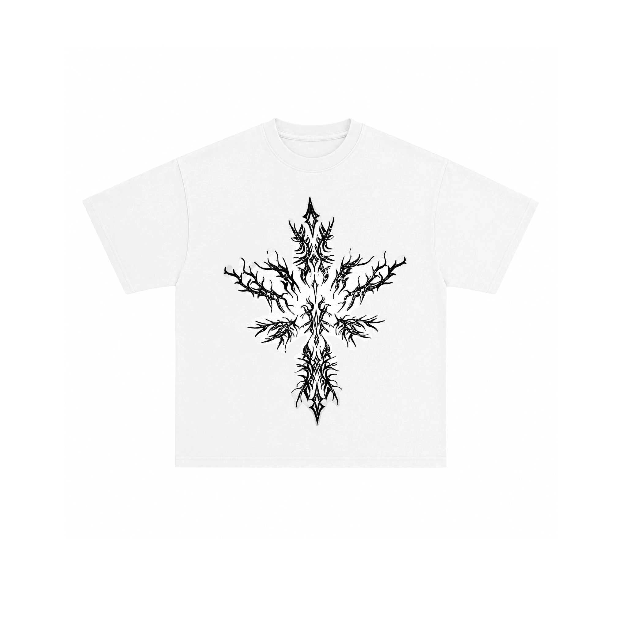 White Cross Tribal Tee