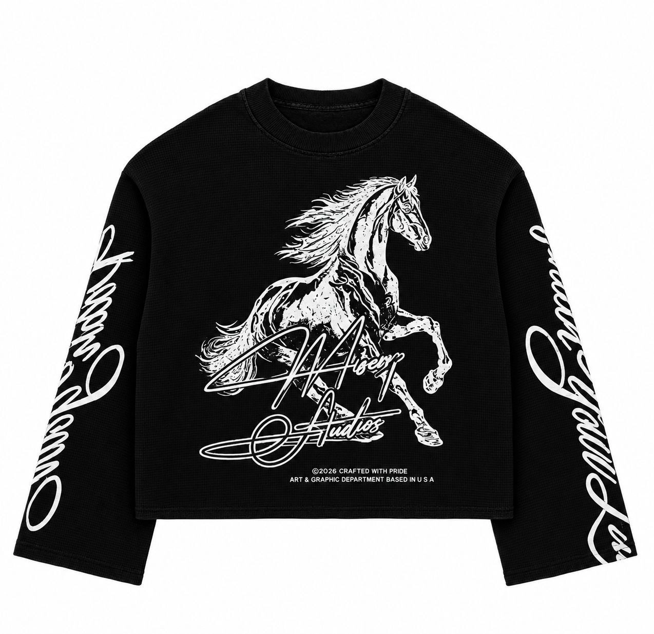 Phantom Stallion Waffle Tee