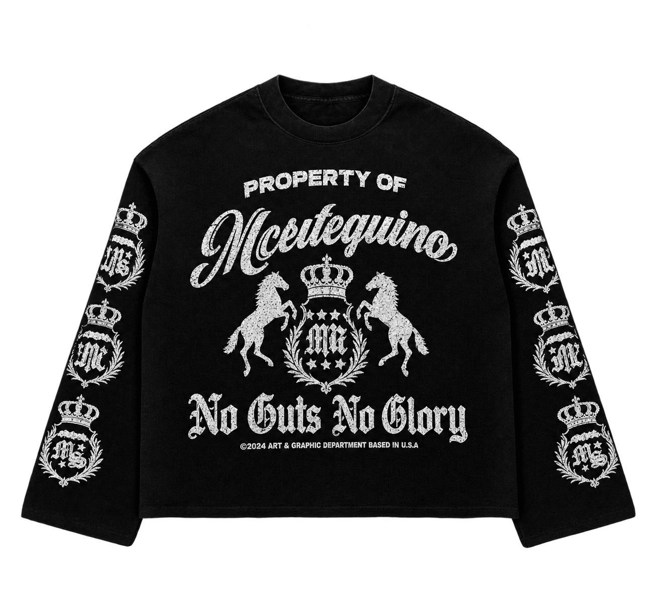Guts & Glory Graphic Waffle Long-sleeve