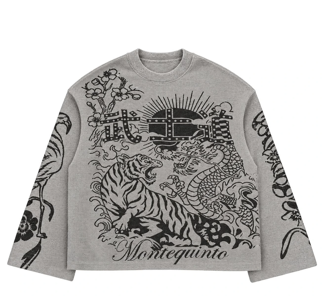 Phantom Beast Waffle Long-sleeve