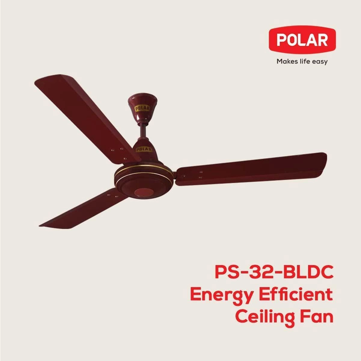 POLAR BLDC PS-32 1200 Mm Ceiling Fan 2