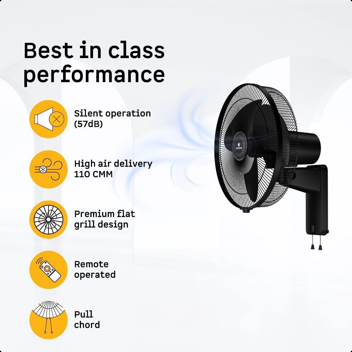 SilenceAire Hi-Speed Wall fan(BLDC) 4