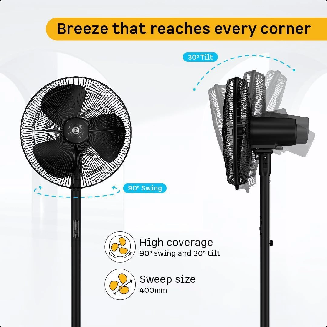 Renesa 400mm Pedestal Fan(BLDC) 6