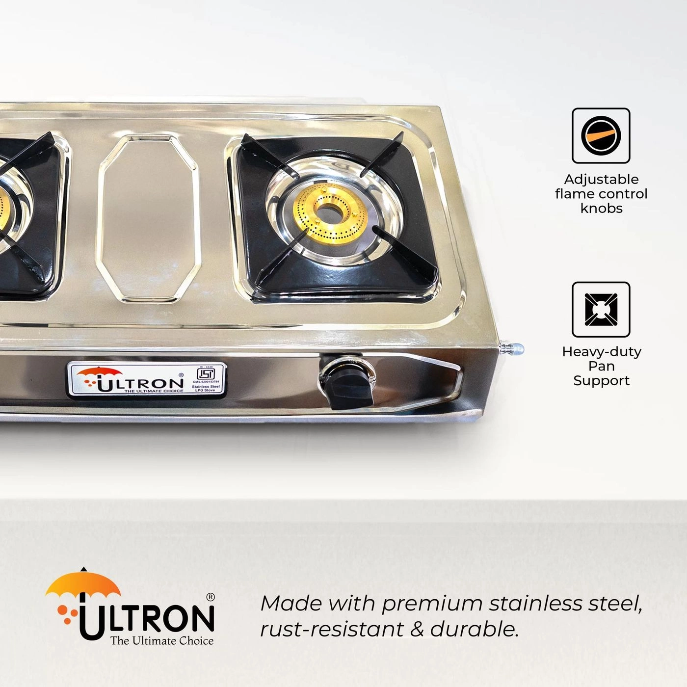 Gas Stove 2 Burner 2