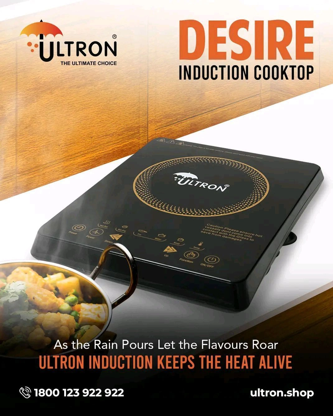 Desire induction cooktop 3