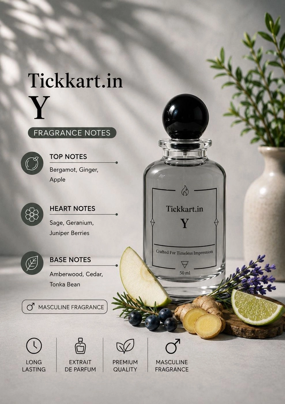 Tickkart.in Y (Extrait De Parfum) 1