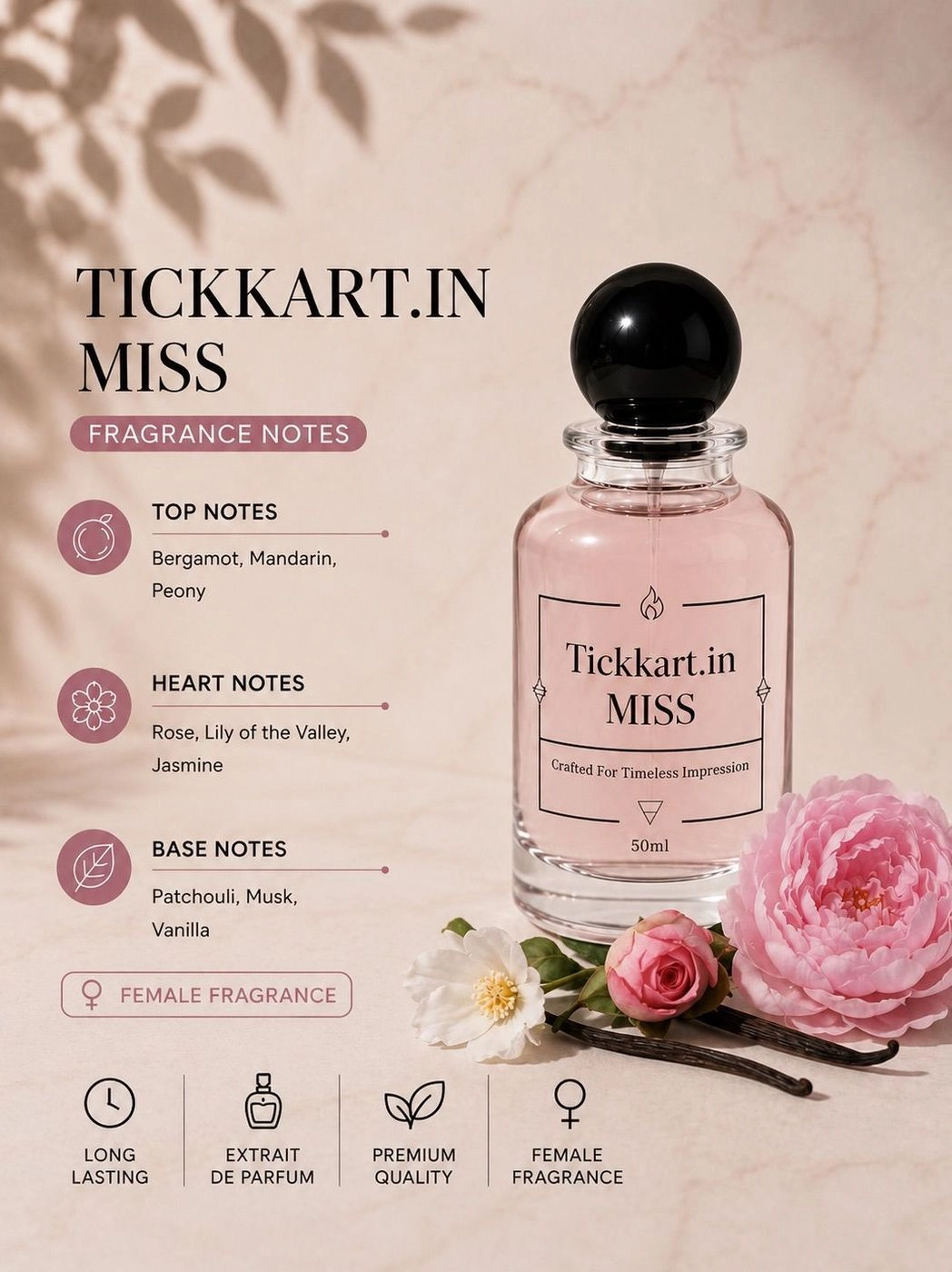 Tickkart.in Miss (Extrait De Parfum) 1