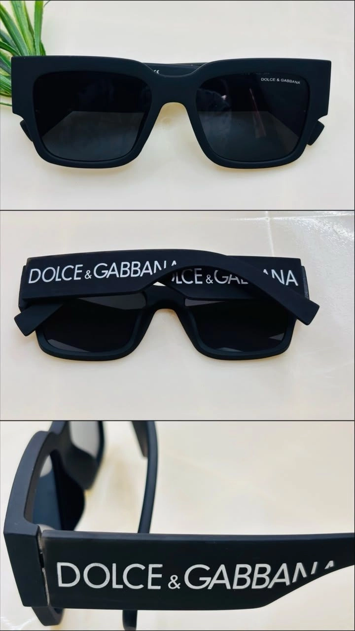 Tickkart D & G Full Black Matte sunglass 1