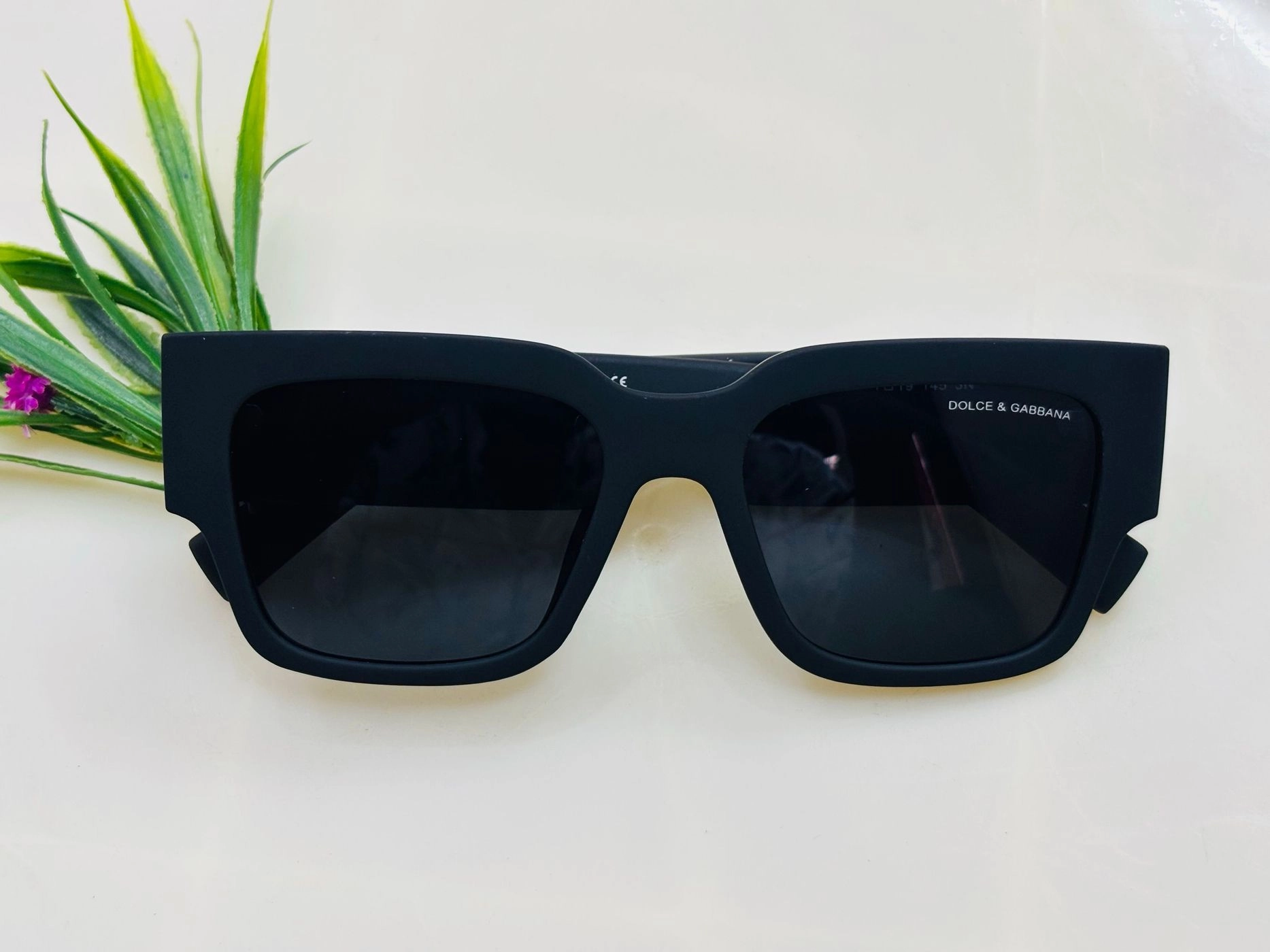 Tickkart D & G Full Black Matte sunglass 2